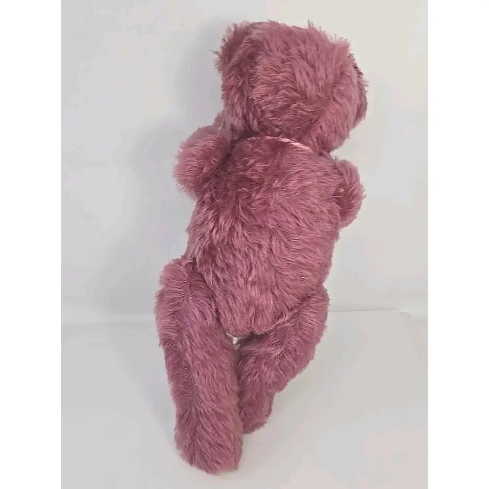 Johanna Haida Mohair Teddy Bear Martha Mueller‎ Rose Germany 1995 U317
